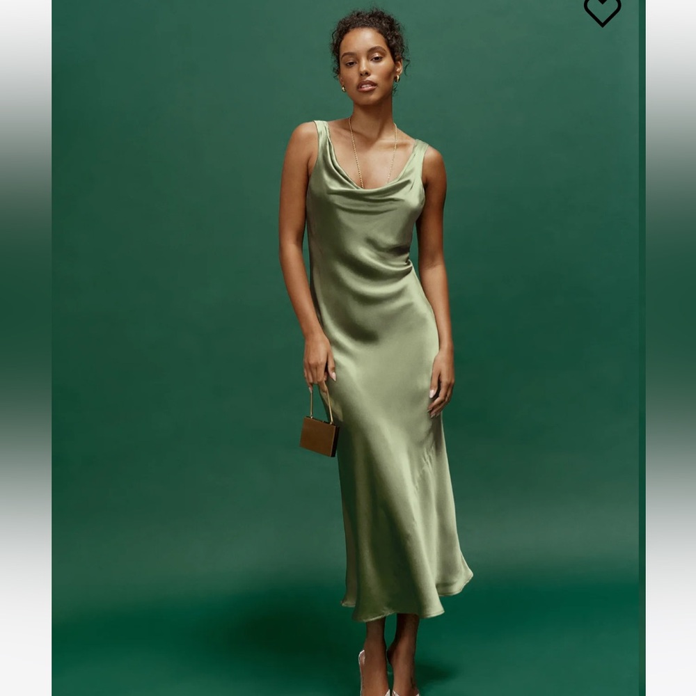 NWT Reformation Bryn Silk Dress size 6